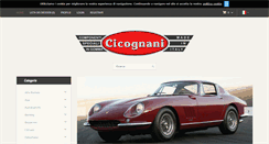 Desktop Screenshot of cicognaniguarnizioni.it